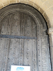 castor church, hunts (8) c14 door c.1372