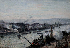 IMG 7055 Camille Pissarro. 1830-1903. Paris.  Port de Rouen, Saint Sever.    Port of Rouen, Saint Sever.  1896.    Paris Orsay