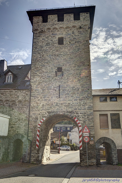 Westlicher Torturm - Dausenau