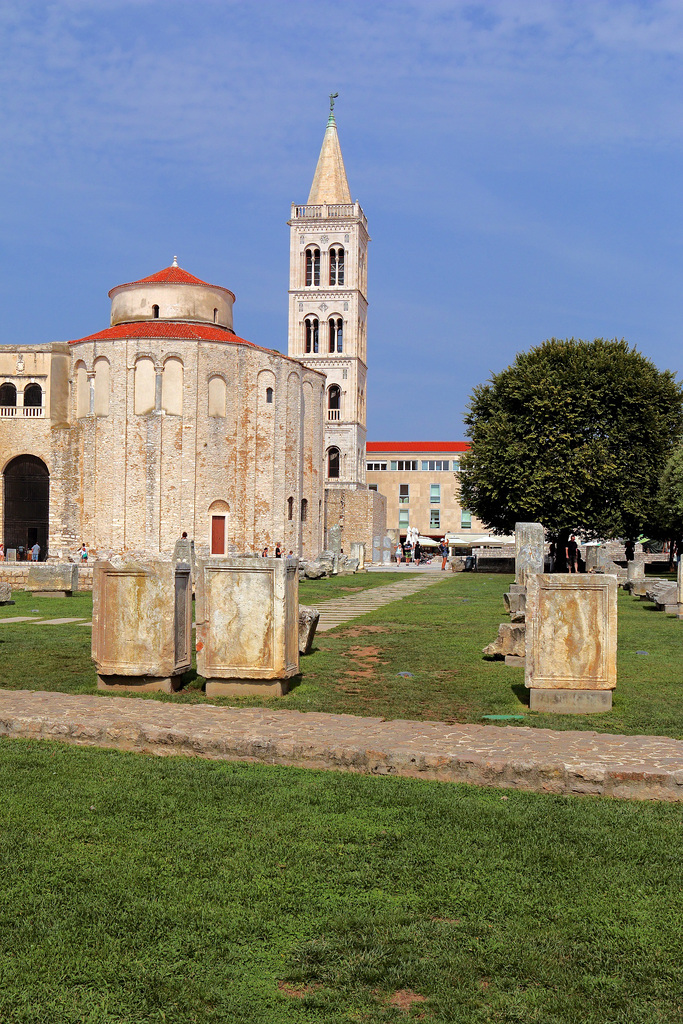 Zadar - Die Kirche St. Donatus