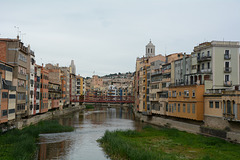 Girona, The River of Onyar and The Bridge of Old Fishmongers