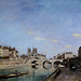 IMG 7057 Johan Barthold Jongkind. 1819-1891. Paris.   La Seine et Notre Dame de Paris.  The Seine and Notre Dame de Paris. 1864.    Paris Orsay