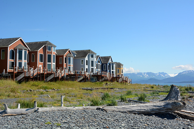 Alaska, Homer, Gift from the Sea and Houses of Land's End Resort