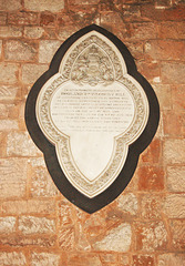 Memorial to Rowland Hill, Hodnet Church, Shropshire