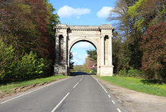 Entrance to the Parkland of Brocklesby Park, Lincolnshire