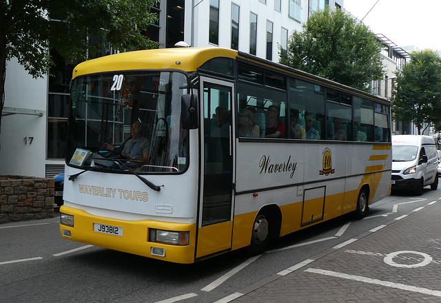 Waverley Coaches 20 (J 93812) in St. Helier - 6 Aug 2019 (P1030697)