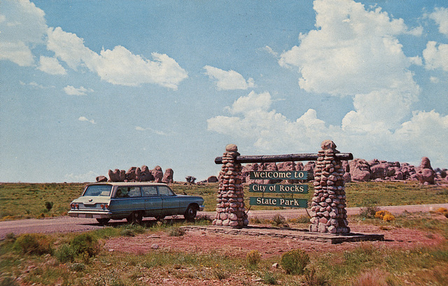 City Of Rocks Postcard