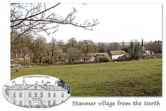 Stanmer village from the North - 1.4.2016