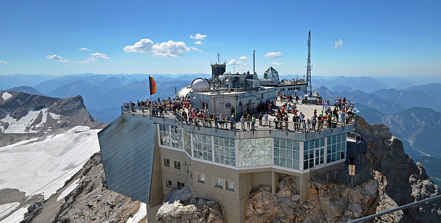 The Middle Summit of the Zugspitze