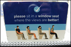 please sit where you're told