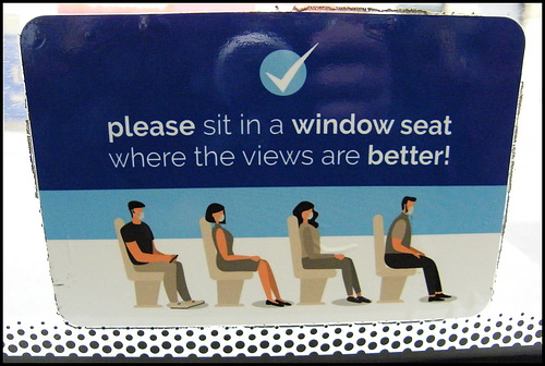 please sit where you are told