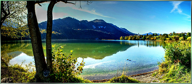 Autumn on Lake Weißensee. ©UdoSm