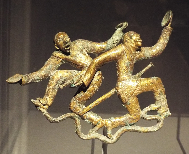 Ornament with Two Dancers in the Metropolitan Museum of Art,July 2017