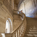 Escalera del Palacio del Emperador Carlos V en el recinto de la Alhambra