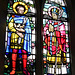 1920s Stained Glass, Earl Soham Church, Suffolk