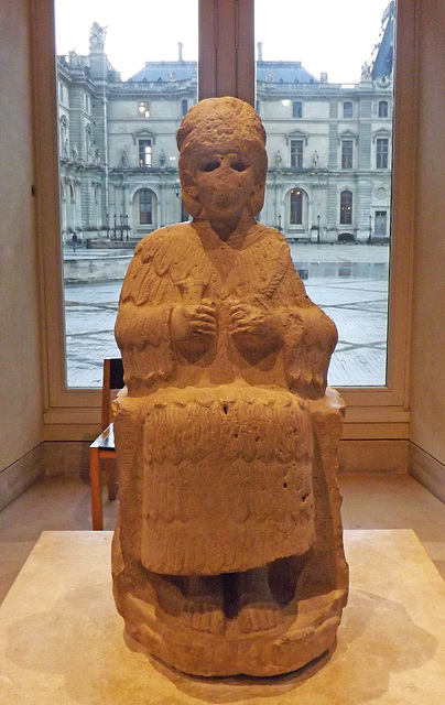 Statue of the Goddess Narundi in the Louvre, June 2013