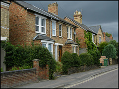 grey sky in Magdalen Road