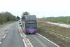 Stagecoach 15614 (OU10 BGF) on the A47 near Guyhirn - 21 Mar 2024 (P1170690)
