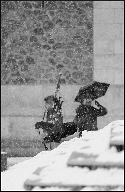 Montmartre sous la neige (I)
