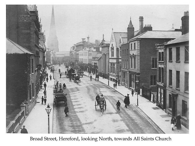 Broad Street Hereford early C20th