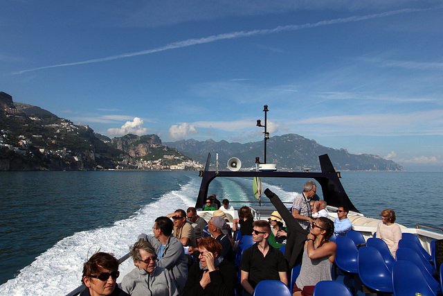 By ferry to Sorrento