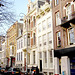 Various Dutch narrow buildings