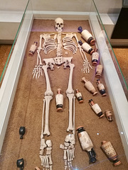 Athens 2020 – National Archæological Museum – Skeleton from the Kerameikos cemetery