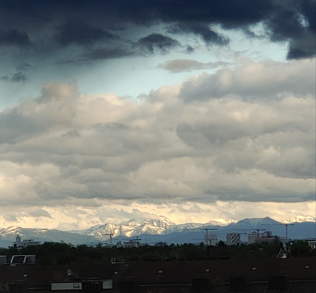 The Alps from Munich