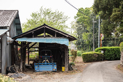 Tractor garage