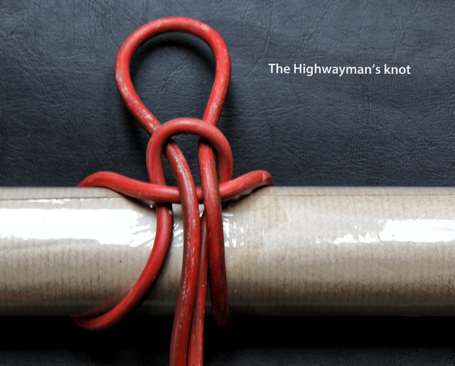 TSC.  Highwayman's knot