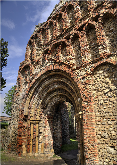 St Botolph's Priory Gate, Colchester