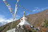 Khumbu, Chorten on the Way to Everest