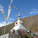 Khumbu, Chorten on the Way to Everest
