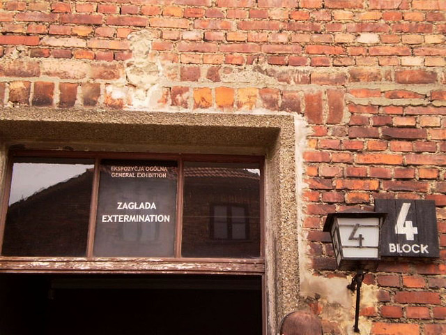 Auschwitz I - Block 4.