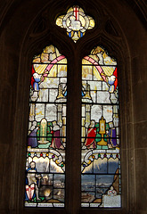 War Memorial window, Little Missenden Church, Buckinghamshire
