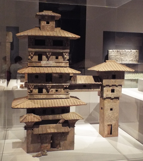 Han Dynasty Architectural Models in the Metropolitan Museum of Art, July 2017