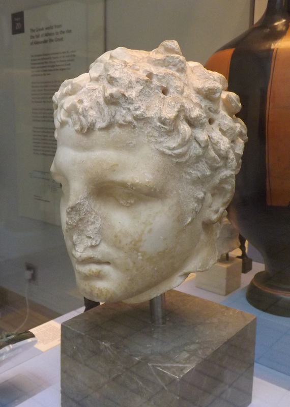 Head of an Idealized God or Athlete in the British Museum, May 2014