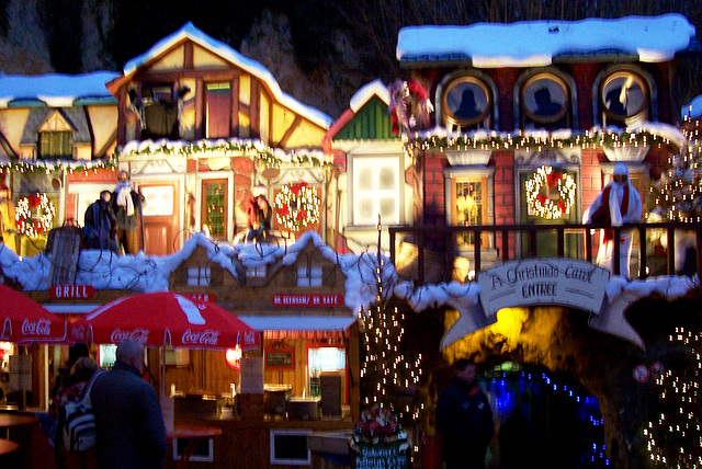 NL - Valkenburg - Weihnachtsmarkt in der Fluweelengrot