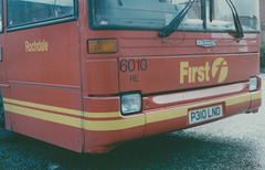 First Manchester 6010 (P310 LND) at Rochdale - 10 Dec 2000 (453-03)