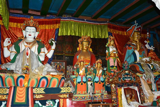 Khumbu, Inside Monastery in Khumjung
