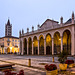 Biella and his past - The immense pronao of the Santo Stefano Cathedral