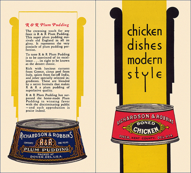 Chicken Dishes Modern Style, c1925