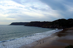 UK - Swansea - Three Cliffs Bay