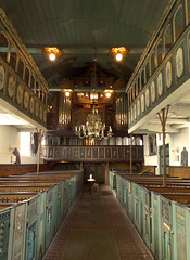 Innenraum von St. Nikolai in Borstel