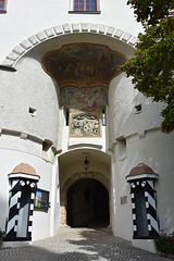 Die Mauer bei Schloß Sigmaringen