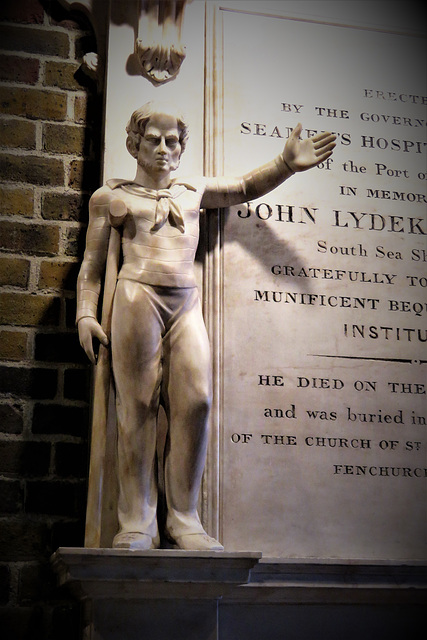 lydekker memorial, museum of london docklands