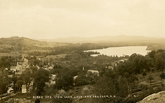Bird's-Eye View of Loon Lake and Freedom, N.H., ca. 1934