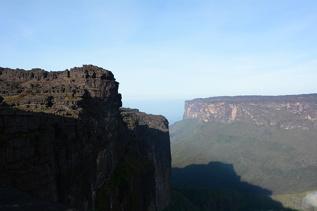 Venezuela, the Western Cliffs of Roraima and the Eastern Wall of Kukenan