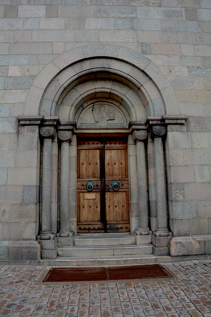 Denmark, Side Door of the Viborg Cathedral