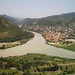 View to Mtskheta and rivers Kura and Aragvi.